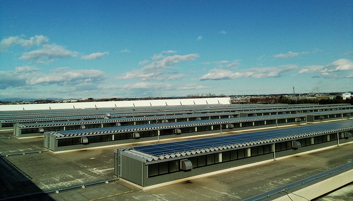 Solar Power Generation Facility at the Tochigi Plant