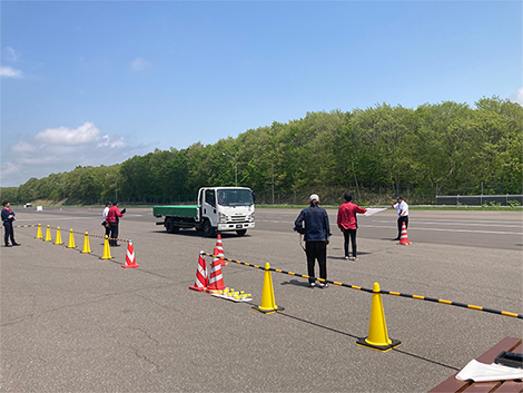 省燃費・安全運転講習会の様子