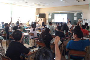 小学校のIVSST授業風景